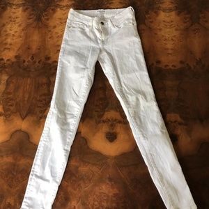 Frame Denim White-Le Skinny de Jeanne | Size 25